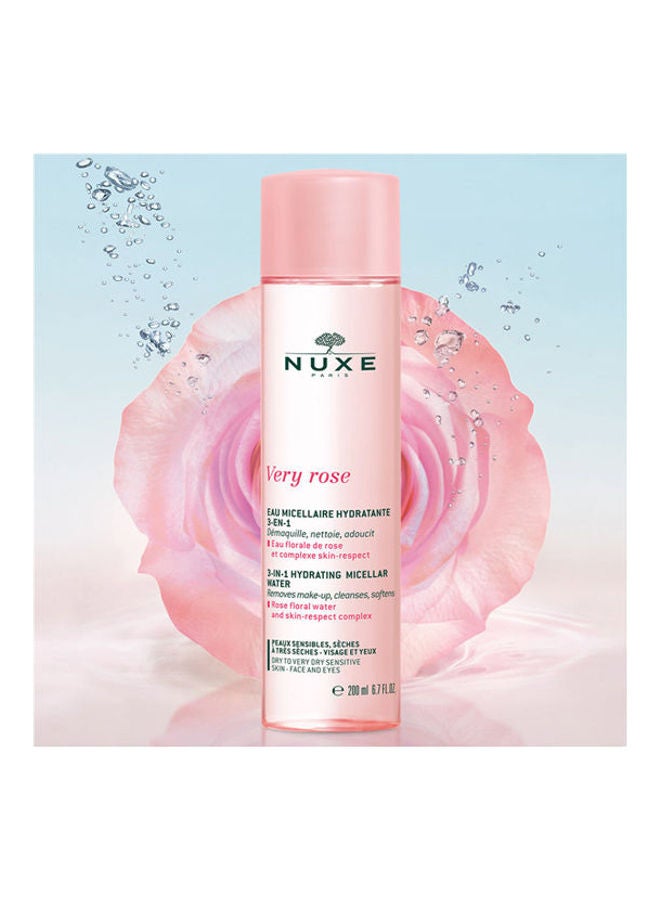 NUXE Very Rose 3-In-1 Hydrating Micellar Water Pink