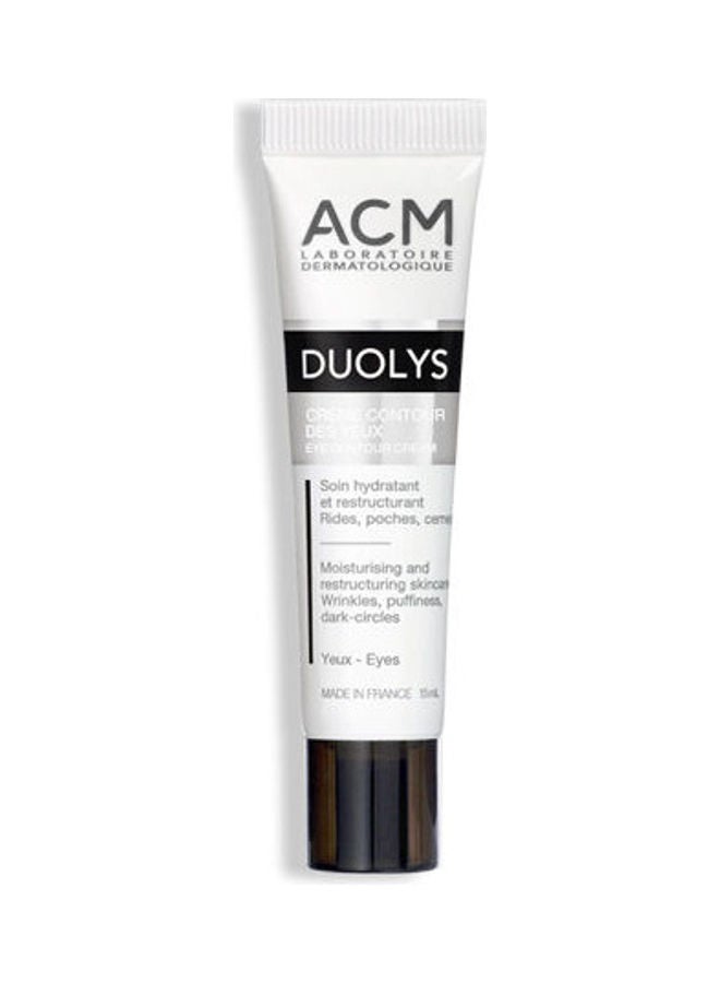 ACM Laboratoire dermatologique Duolys Eye Contour Cream, 15ml – Anti-Wrinkle Eye Cream for Fine Lines & Puffiness Grey 15ml 