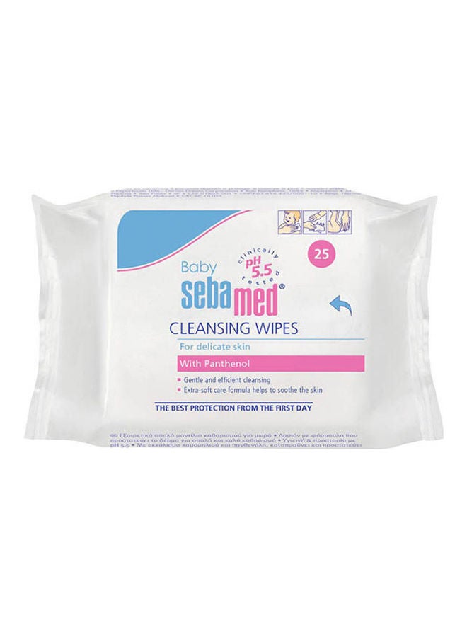 Sebamed Baby Oil Wipes 25'S Multicolour 25ml