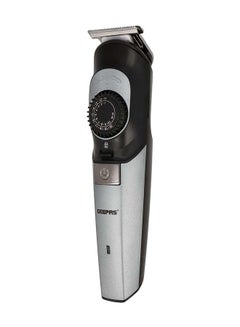 GEEPAS Rechargeable Hair Trimmer ION Battery GTR56042 - Stainless Steel Blade, Hair Clipper And Beard Trimmer With Sharp Blades, USB Charging 2 Comb Different Cutting Length Black  - Image 2