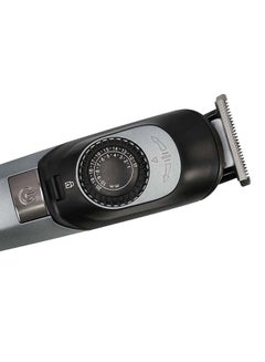 GEEPAS Rechargeable Hair Trimmer ION Battery GTR56042 - Stainless Steel Blade, Hair Clipper And Beard Trimmer With Sharp Blades, USB Charging 2 Comb Different Cutting Length Black  - Image 3