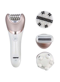 GLS86053 Rechargeable Ladies Grooming Set 4-in-1 Electric Hair Remover Detachable Shaving Head, On/Off Switch, LED Indicator Light, Ideal To Remove Unwanted Hair White 26cm - v1631527251/N50728538A_5