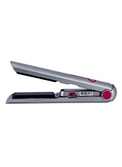 GEEPAS Rechargeable Hair Straightener Silver 27cm  - Image 1