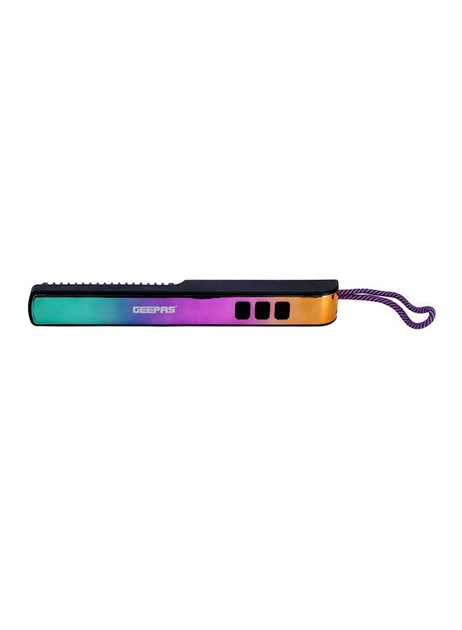 GEEPAS - Rechargeable Hair Brush, Cordless- GHBS86056, Ceramic Coating Floating Plate, 1.5-2 Hours Charging Time And More Than 25 Minutes Run Time, Ergonomic Grip Handle Multicolour 29cm - Image 1