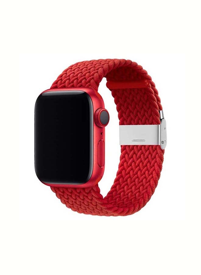 بي إس إن إل حزام بديل قابل للتعديل من النايلون المضفر مقاس 42 مم/44 مم/45 مم/49 مم لسلسلة ساعات Apple Watch Series 1/2/3/4/5/6/7/8/SE - Image 1