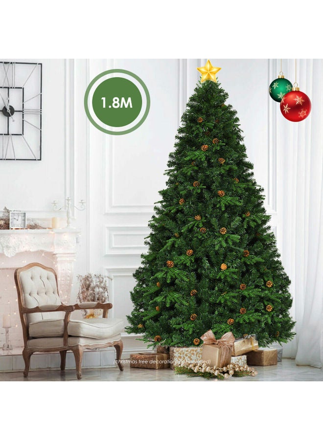 AIWANTO Christmas Tree Home Décor Green 1.8meter - Image 4