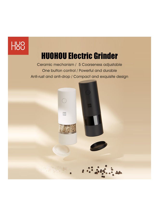 Huohou Electric Salt and Pepper Grinder CX293 Black  - Image 4