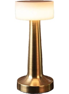 Generic Brass Cordless Bar Table Lamp warm lightning Golden 9*21cm  - Image 1