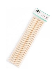 AL RIMAYA 25-Piece BBQ Stick Wood 30 x 5 x 5cm  - Image 2
