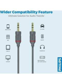 Stereo Dubbing Cable Grey - v1631532976/N50837508A_5