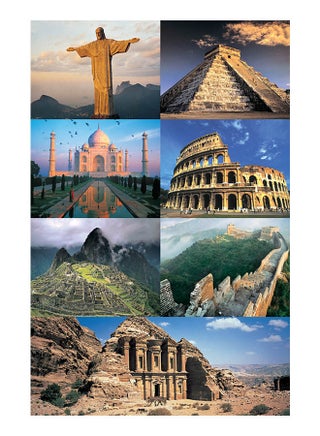 The 7 New Wonders Of The World 1500Pcs Puzzle 57x87cm - v1631533339/N50714048A_1