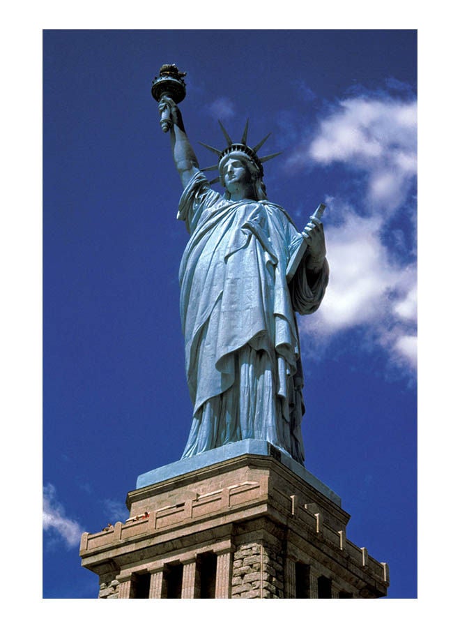 توماكس لعبة أحجية قطع تركيب بطبعة تمثال الحرية من 1500 قطعة 57x87سم