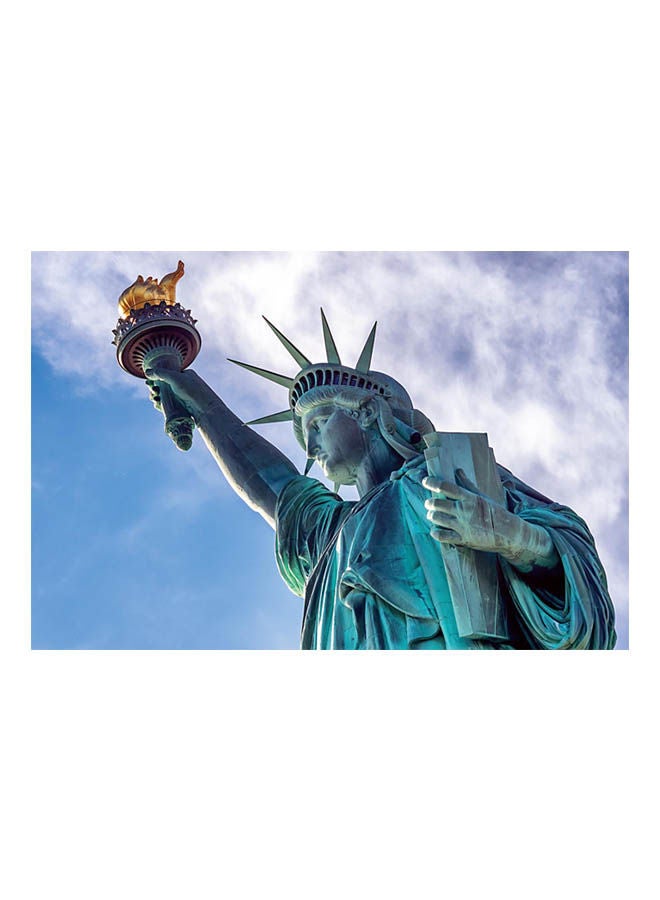 توماكس لعبة أحجية قطع تركيب بطبعة تمثال الحرية نيويورك من 1000 قطعة 50x75سم