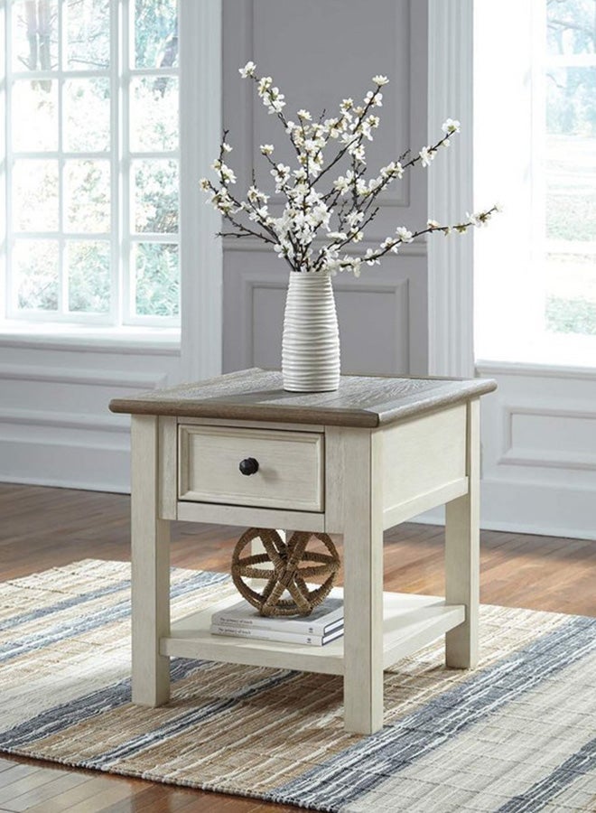 Ashley Homestore End Table White 24x27x25inch  - Image 2