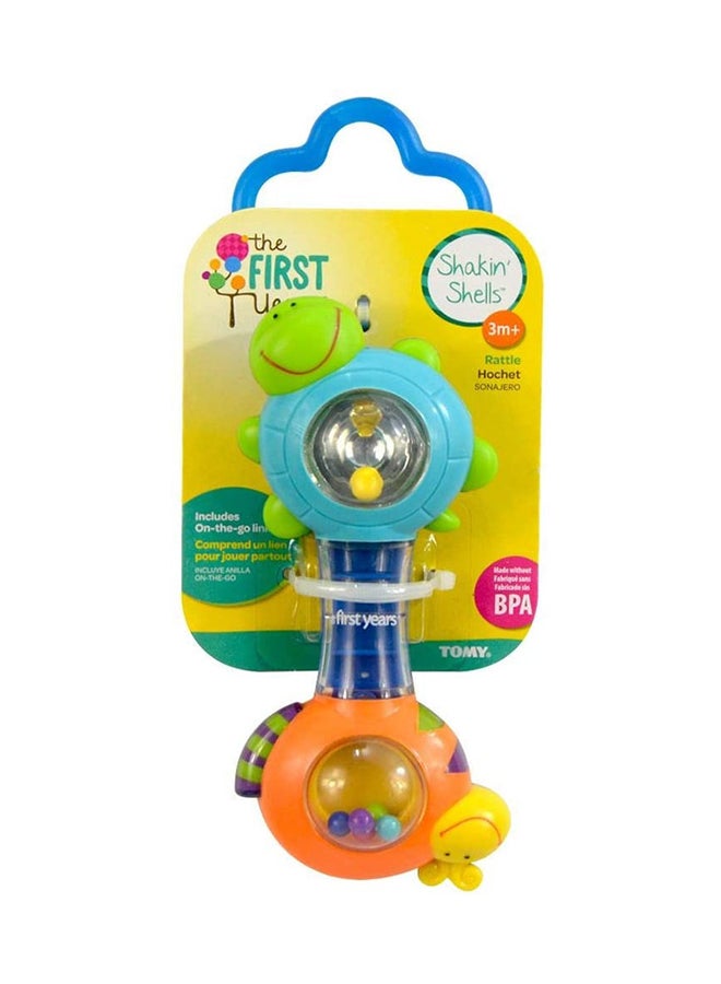 ذا فيرست ييرز خشخيشة بهيكل هزاز سهلة الإمساك بألوان متنوعة ‎8.38x7.87x1.52سم - Image 5