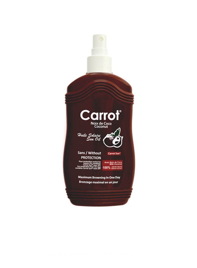 Carrot Sun Oil Coconut Brown 200ml 