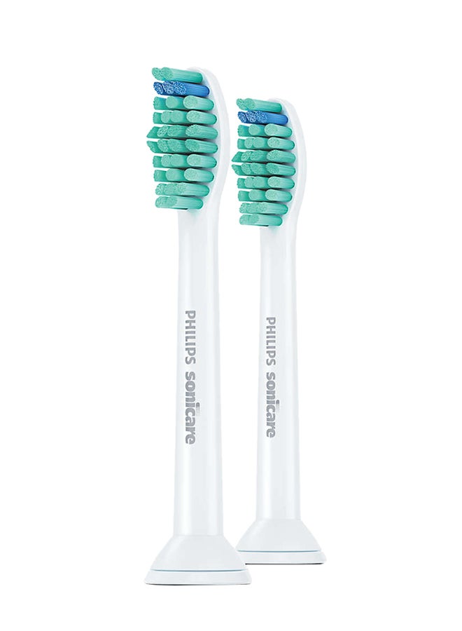 PHILIPS SONICARE - Replacement Brush Heads ProResults 2 Pcs Soft White - Image 1