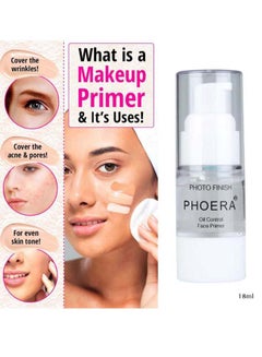Phoera Photo Finish Oil Control Face Primer Clear  - Image 3