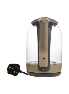 Olsenmark Glass Electric Kettle 1.8 L 1500 W OMK2394 Brown/Clear  - Image 2