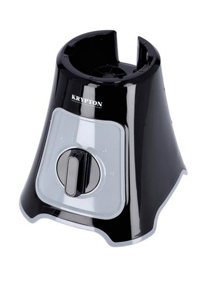 KRYPTON - 2 In 1 Blender With 1.5 L Jar, Stainless Steel Blade, 2 Speed With Pulse Function, Powerful Copper Motor 1.5 L 400 W KNB6125 Black - Image 1