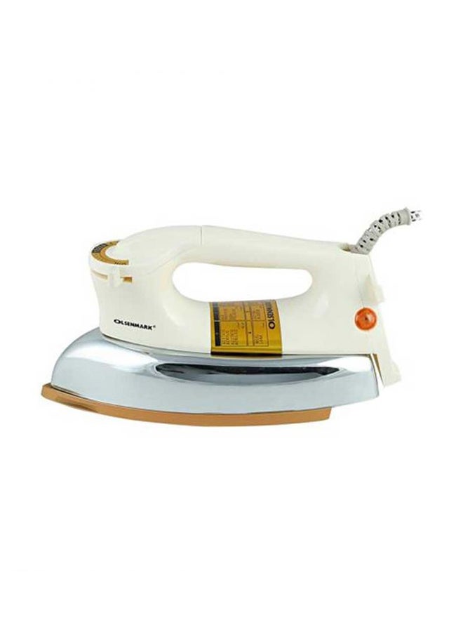 Olsenmark Stainless Steel Automatic Dry Iron 1200.0 W OMDI1741 Brown/White  - Image 2