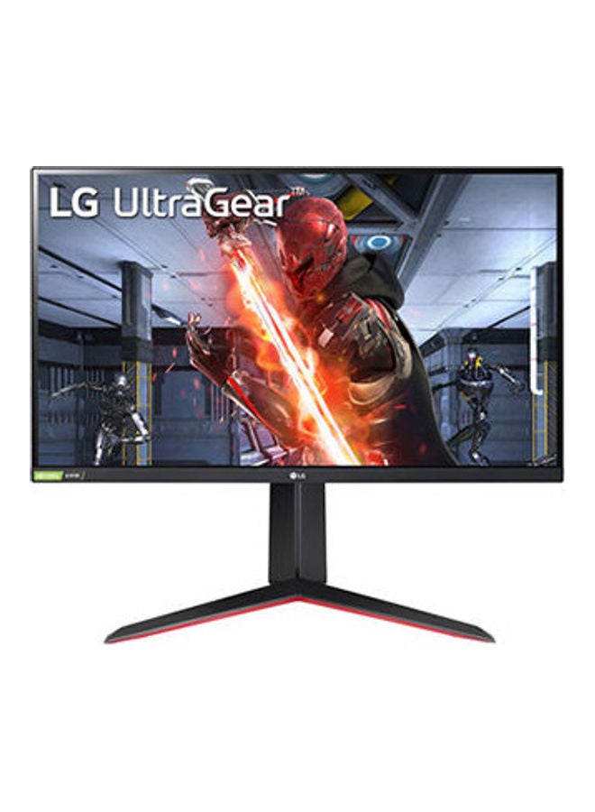 LG - 27GN650-B Ultragear Monitor With FHD (1920x1080) IPS Display, Response Time 1 ms, Refresh Rate 144Hz  With AMD FreeSync Black - Image 1