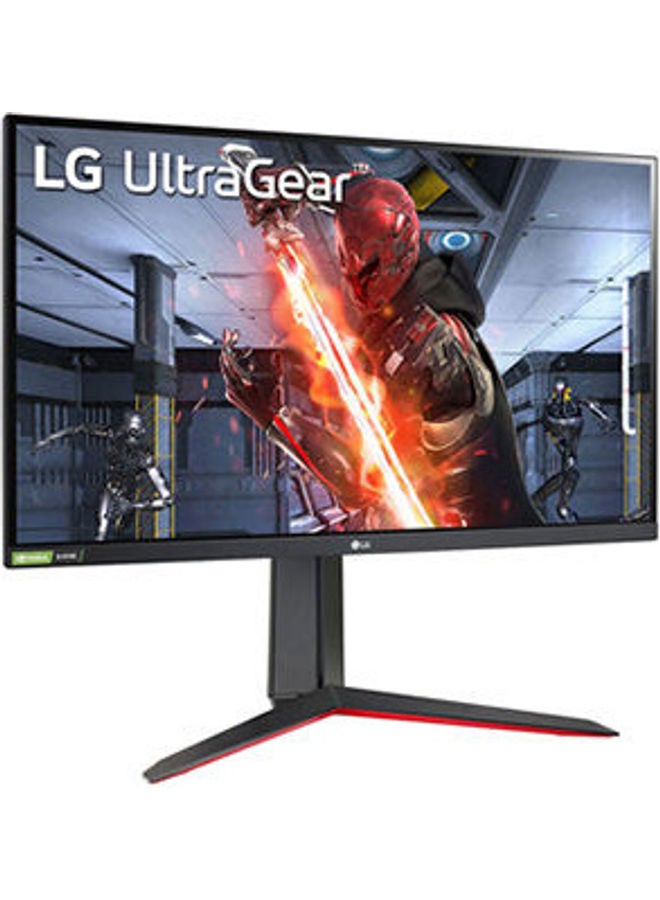 LG - 27GN650-B Ultragear Monitor With FHD (1920x1080) IPS Display, Response Time 1 ms, Refresh Rate 144Hz  With AMD FreeSync Black - Image 1