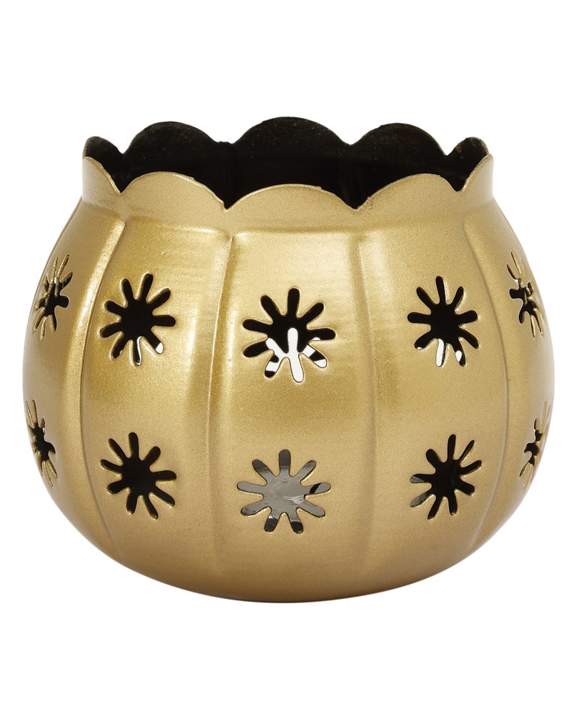 هوم تاون فانوس معدني صغير للشموع - Image 2