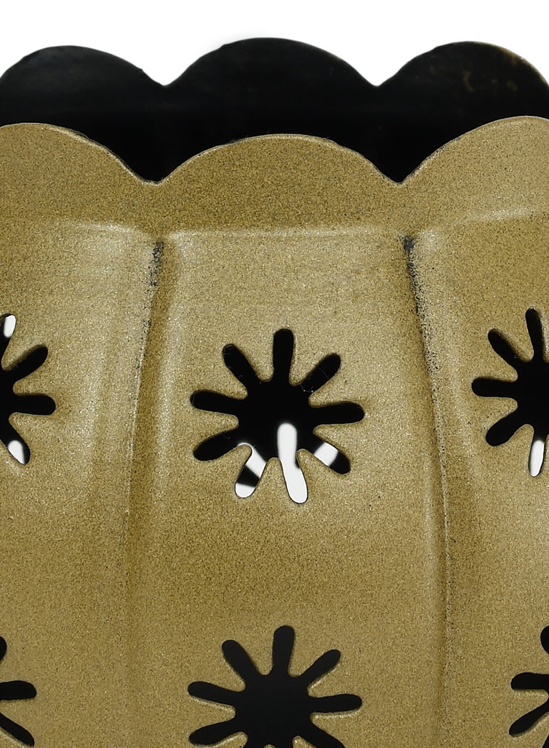 هوم تاون فانوس معدني صغير للشموع - Image 3