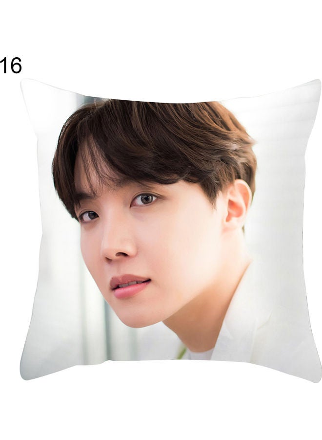 غطاء وسادة مزخرف بطباعة BTS - Image 1