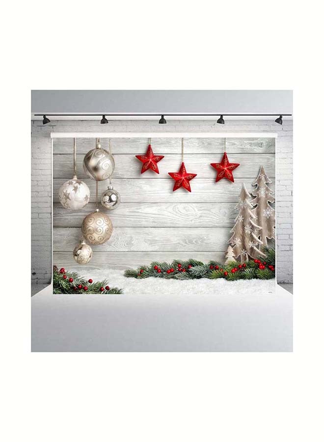 Generic - Mi Vaza Christmas Backdrop Photography Background  1.8 X 2.5 Meter multicolour - Image 1
