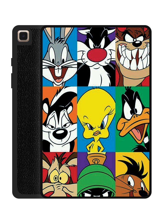 Theodor Protective Flip Case Cover For Samsung Galaxy Tab A7 Lite 2021 8.7 Inches with Auto Wake/Sleep Cartoons - Image 1