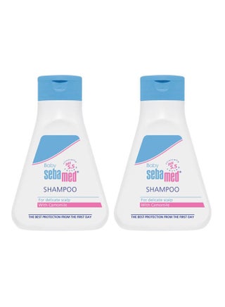 Baby Shampoo With Camomile For Delicate Scalp 150ml Pack of 2 - v1631609737/N41185810A_1