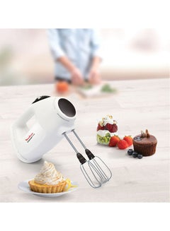 Master Mix Hand Mixer, 5 Speeds, 425.0 W HM400BEG White / Grey