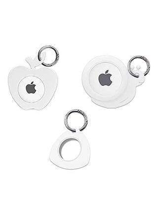 3-Piece Apple Airtag 2021 Covers White - v1631612544/N50852394A_1