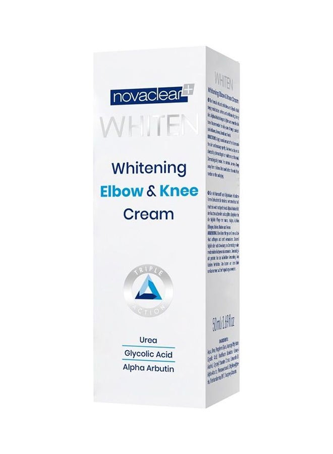 novaclear Whiten Whitening Elbow & Knee Cream 50ml - Image 1