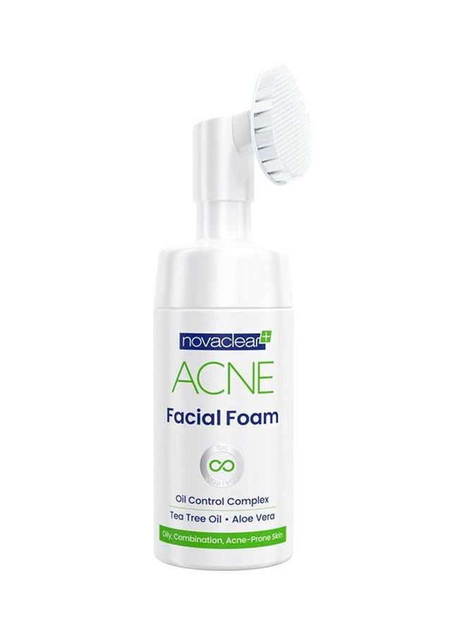 Acne Facial Foam White/Green 100ml - v1631614133/N50795313A_1