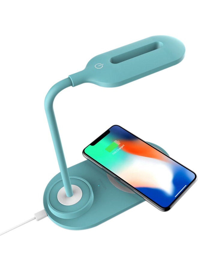 مصباح مكتب بإضاءة LED بثلاثة أوضاع أزرق  - Image 2