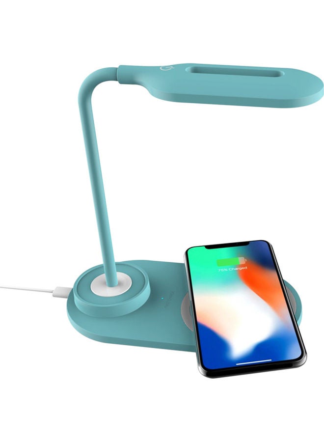 مصباح مكتب بإضاءة LED بثلاثة أوضاع أزرق  - Image 4