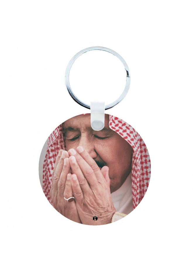 بي بي سلسلة مفاتيح بتصميم العيد الوطني للمملكة العربية السعودية