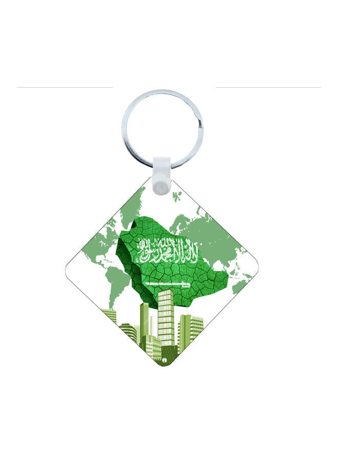 BP KSA National Day Car Key Chain