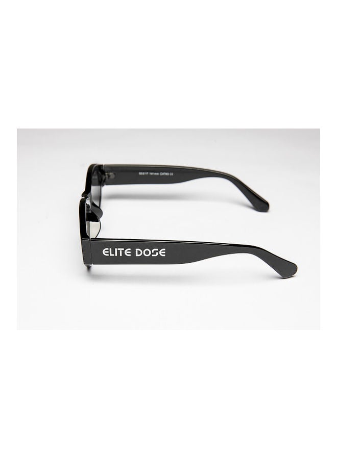 Elite Dose Women's Women's Rectangular Flat Top Sunglass - Image 2