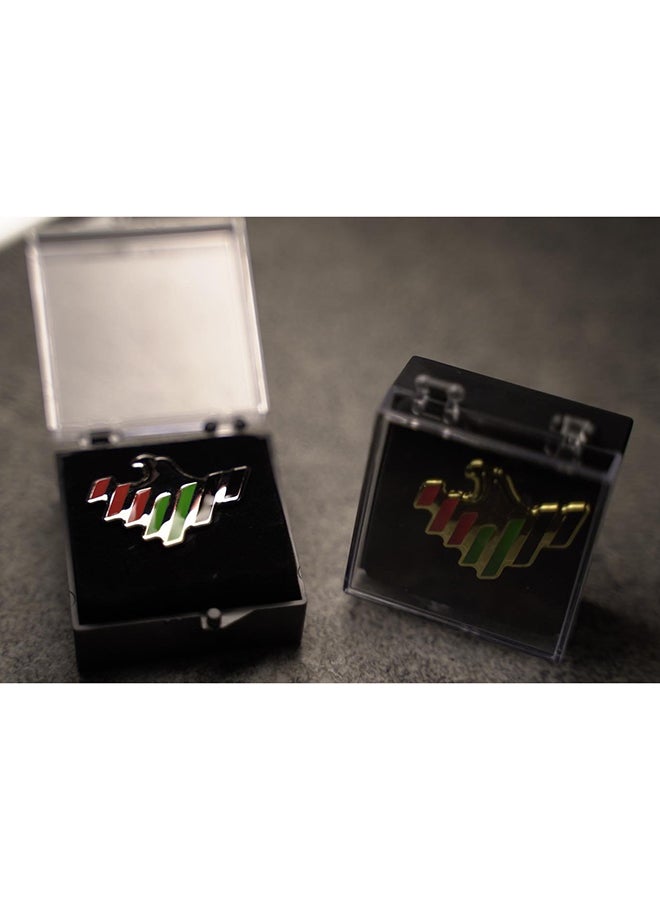 Generic - UAE Falcon Logo Magnetic Brooch With Box - Image 1