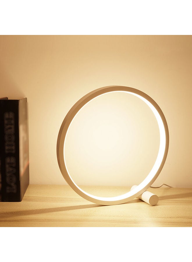 Generic - Round Shape LED Table Lamp with Touching Control 3 Level Brightness Black 25 X 8cm - Image 1