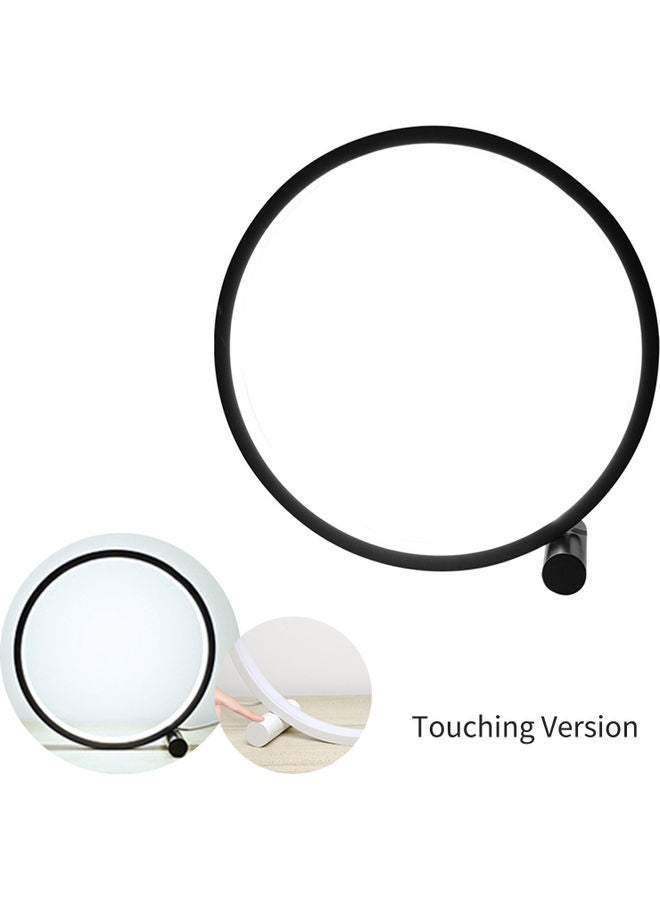 Generic - Round Shape LED Table Lamp with Touching Control 3 Level Brightness Black 25 X 8cm - Image 1