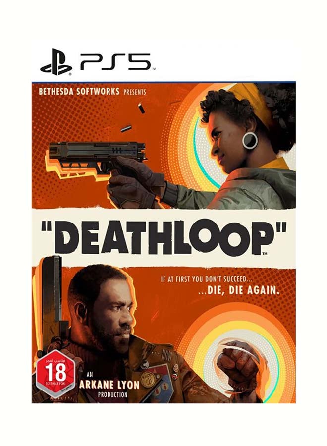 سوني لعبة الفيديو "Deathloop" باللغتين الإنجليزية/ العربية - إصدار الإمارات العربية المتحدة - لجهاز الألعاب بلايستيشن 5 - بلايستيشن 5 (PS5)  - Image 1