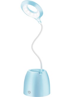 Multi-Functional Eye Protection USB Desk Lamp Blue 20 x 10 x 10cm