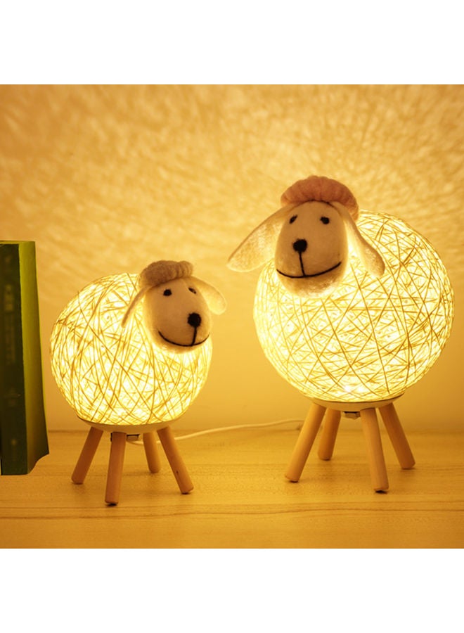 Generic - LED Cute Sheep Light with Timer Function Grey 22.00x14.00x18.00cm - Image 1