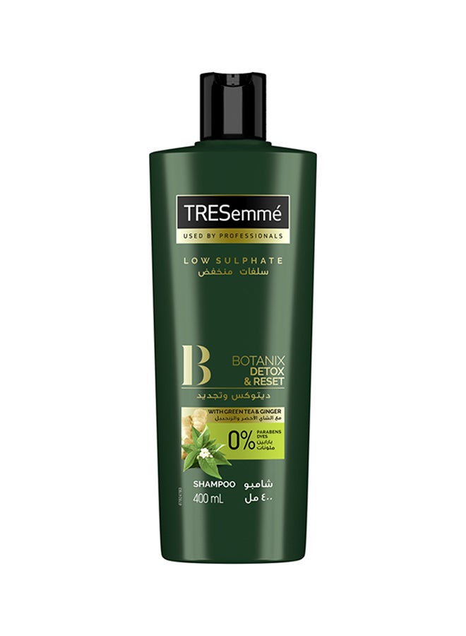 Tresemme - Botanix Natural Detox And Reset Shampoo With Green Tea And Ginger 400ml - Image 1