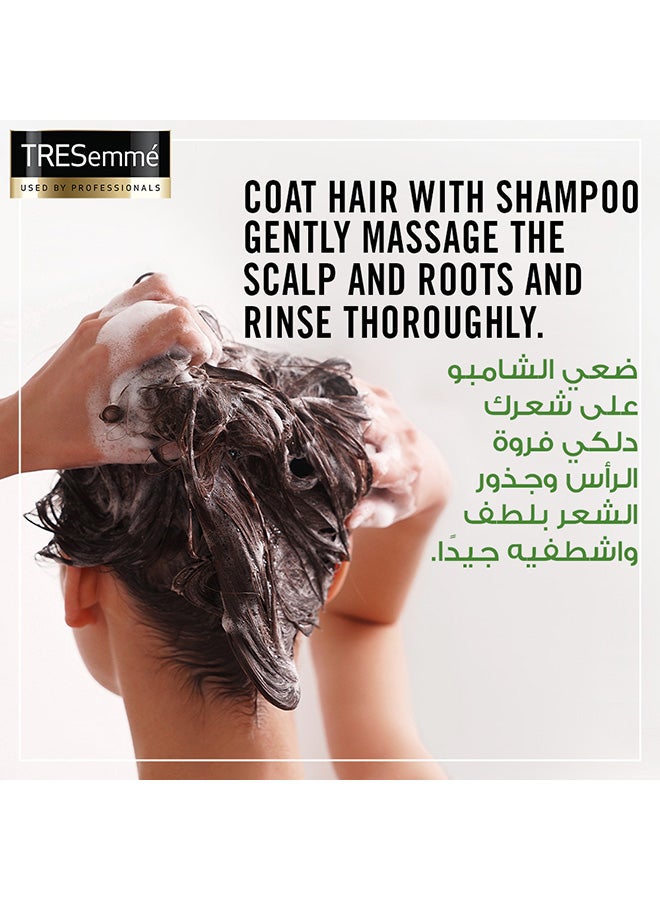 Tresemme - Botanix Natural Detox And Reset Shampoo With Green Tea And Ginger 400ml - Image 1